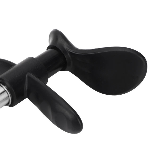 (Black)Manual Chiropractic Adjuster 10 Gear 4 Heads Joint Relief Physical ACM