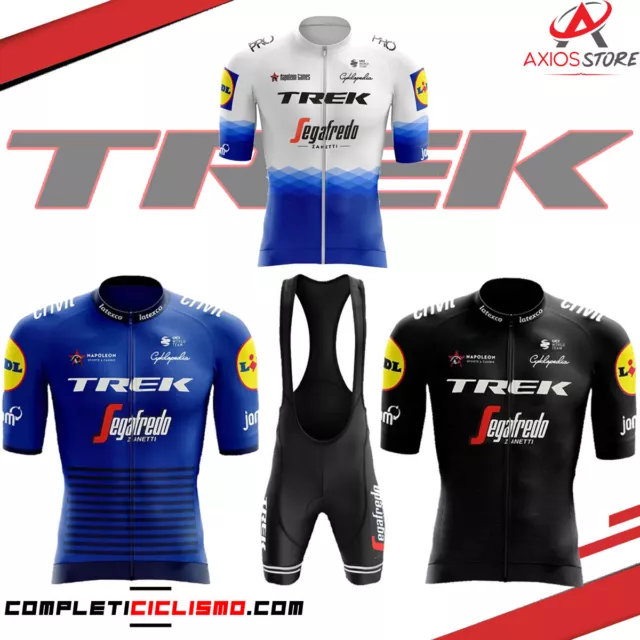 Completo Ciclismo Trek Lidl Segafredo Corto Cycling Jersey Shorts Top