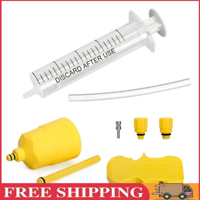Bicycle Brake Oil Bleed Kit Portable Funnel Oil Stopper Easy To Use for SHIMANO