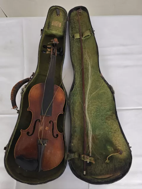 Antonius Stradivarius Violin With Case And Bow Germany