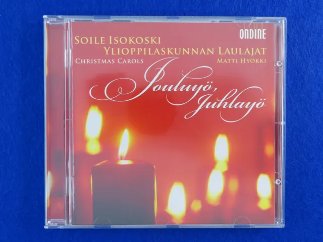 Jouluyo Juhlayo Christmas Carols Soile Isokoski - CD - Fast Postage !!