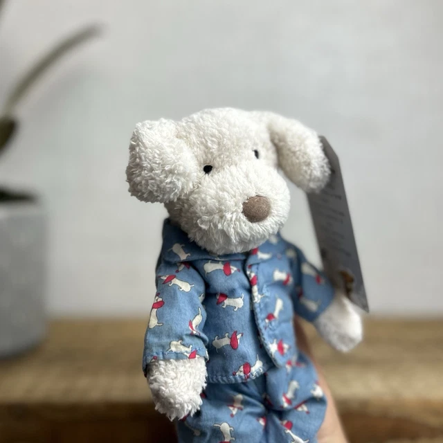 JELLYCAT BEDTIME PUPPY Dog In Pyjamas Small Jellycat Dog In Pjs