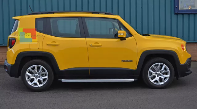 Jeep Renegade 2014-2021 Pedane Laterali Sotto Porta Profilo Satinato 0438 3