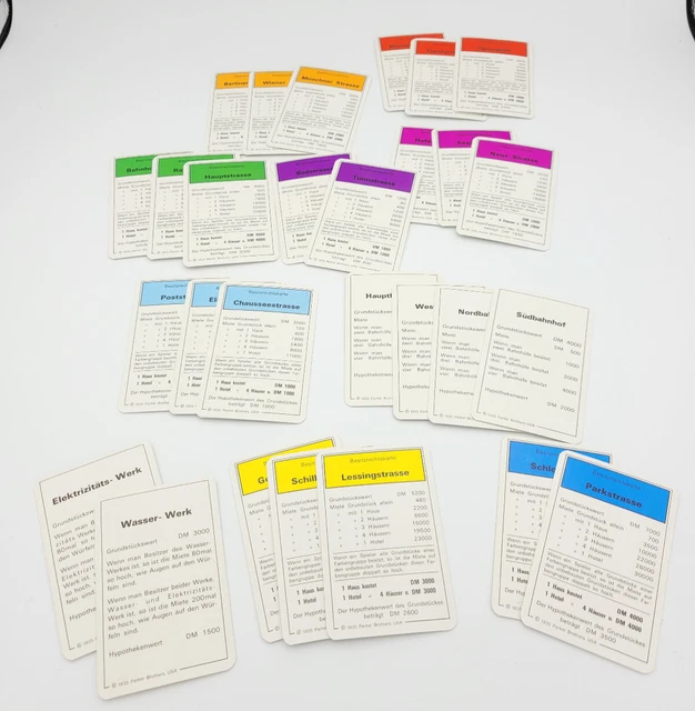 Rarität PARKER Monopoly DM-Version 70er Jahre in Bayern - Illertissen Rarität PARKER Monopoly DM-Version 70er Jahre in Bayern - Illertissen