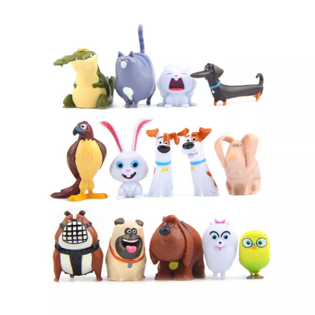 The Secret Life of Pets Blind Bag Movie Animal Figure Doll Kids Toys Gift 14pcs