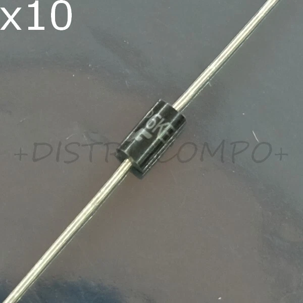 P6KE300A Diode TVS unidirect. 256V 600W DO-15 Fairchild RoHS (lot de 10) P6KE300A Diode TVS unidirect. 256V 600W DO-15 Fairchild RoHS (lot de 10)