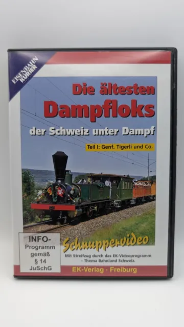 Die ältesten Dampfloks der Schweiz unter Dampf    (Eisenbahn Kurier)     --DVD--