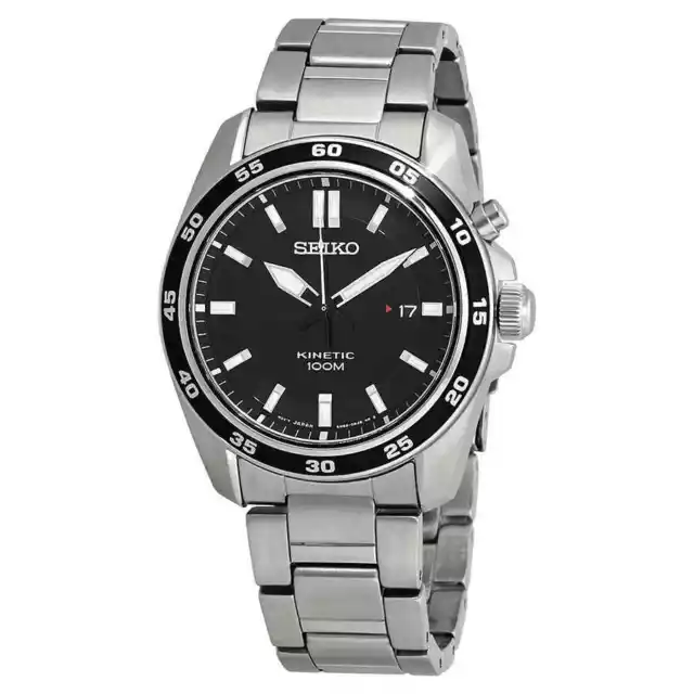 SEIKO KINETIC 100M Men's Stainless Steel Watch - Model 5M62-0BT0 $ -  PicClick