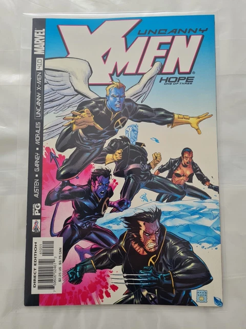 UNCANNY X-MEN Vol. 1 #410 Newsstand Variant KEY 1st SQUID BOY Rare Htf Unread A1