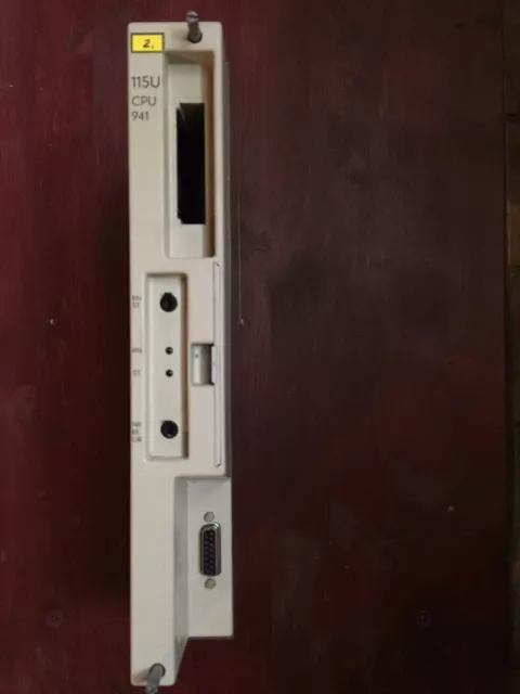 Siemens Simatic S5 CPU, Typ 6ES5 941-7UA12, gebraucht, geprüft, funktioniert.