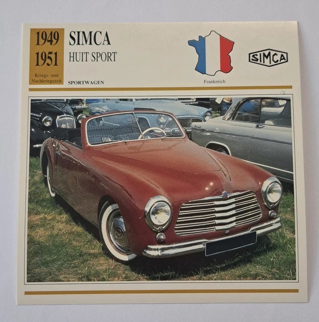 S.I.M.C.A. HUIT #43 24H DU MANS 1939 GCAM 09/30 EDITION LIMITEE 1/43