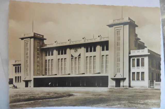 CPA photo Indochine Cambodge Phnom Penh Pnom Penh La gare des Chemins de Fer