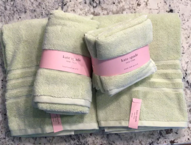 Kate Spade Hot Bright Towels Set of 8 