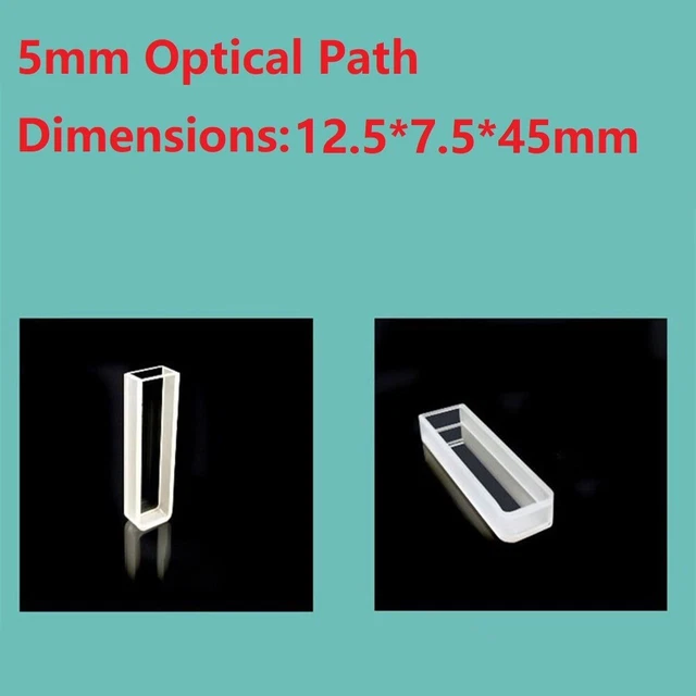 High Quality Glass Cuvette for 751722 Spectrophotometer 10mm 50mm Path Length