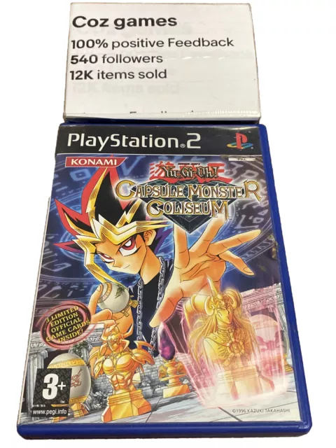 Yu-Gi-Oh Yugioh Yu Gi Oh Capsule Monster Coliseum For The Ps2 Complete Pal Uk
