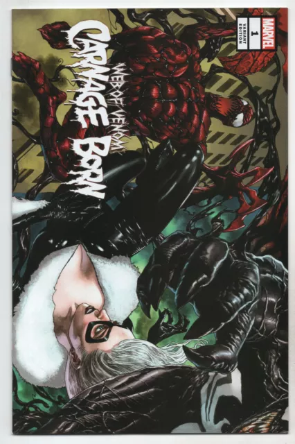 Web Of Venom Carnage Born 1 Marvel 2018 NM Mico Suayan Connecting Variant