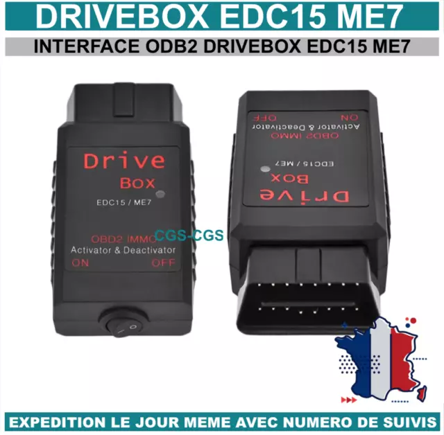 Alamor Drive Box Edc15/Me7 Obd2 Immo Désactivateur Activateur pour Audi  Skoda VW Golf Seat