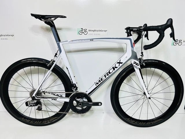 Eddy Merckx San Remo 76, SRAM RED eTAP 11-Speed, Carbon Bike, 61cm, MSRP:$8k