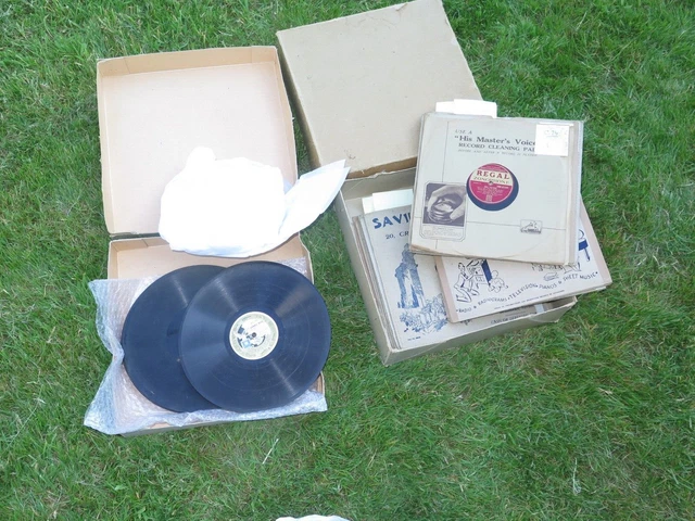 Job Lot of 41 x Vintage 78 Records, Some in Period Sleeves, Jazz, Big Bands etc Job Lot of 41 x Vintage 78 Records, Some in Period Sleeves, Jazz, Big Bands etc