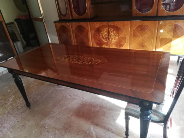 tavolo vintage legno anni 60  cm 188 x 87. Perfetto. Bellissimo decoro