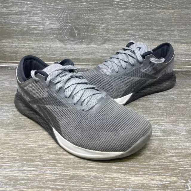 REEBOK CROSSFIT NANO 9 Athletic Cross Training Shoes Gray FU6827 Mens ...