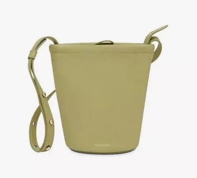 MANSUR GAVRIEL Mini Zip Bucket Crossbody Bag made in ITALY MSRP$465