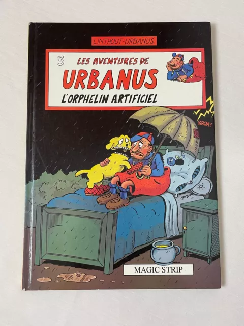 📚 BD vintage | Les Aventures de Urbanus | Tome 3 | "L'Orphelin Artificiel"