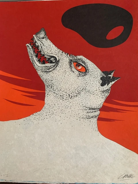 Lithographie originale signée et numérotée Félix LABISSE 55,5X44,5