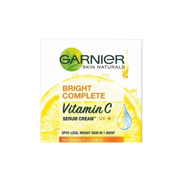 Garnier Skin Natural Bright Complete Vitamin C Serum Cream 45g Reduce dark spots