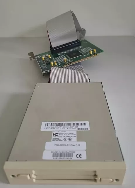 PCI auf 2x Typ II PCMCIA Cardbus Adapter Typ (PCI-1225) für 3,5" Schacht 2