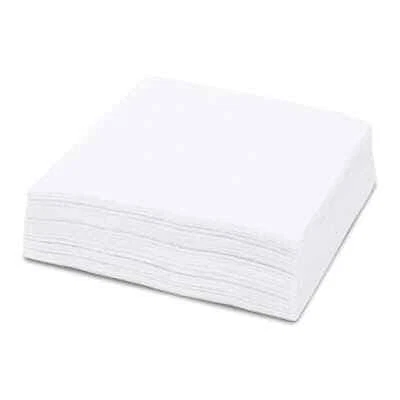 Prime Source 75004381 White 4-7/10 Beverage Napkins - 4000 / CS"