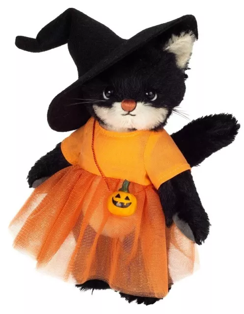 Halloween Gato Harriet Por Teddy Hermann - Edición Limitada - 23cm-11754