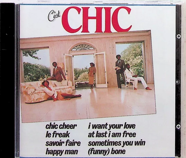 Chic -C'est Chic -1978 Disco Album CD -NEW (Le Freak) Nile Rodgers