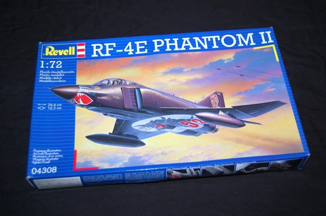 Phantom Model Kit REVELL 1/72 SCALE McDonnell Douglas RF-4E Phantom II Model kit EUR 17 ...