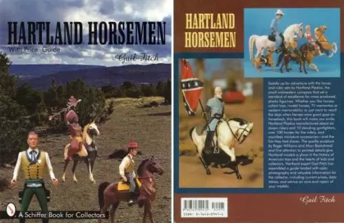 Hartland Horsemen guide book plastic horse cowboy toys western stars Gail Fitch