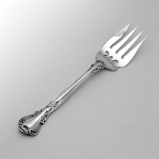 Chantilly Cold Meat Fork Birks Sterling Silver No Mono