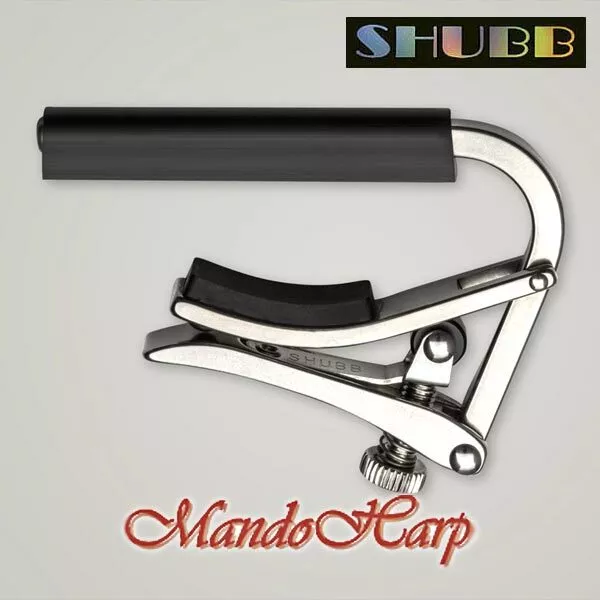 Shubb Deluxe Capo - S2 for Nylon String Guitar - Stainless Steel - NEW