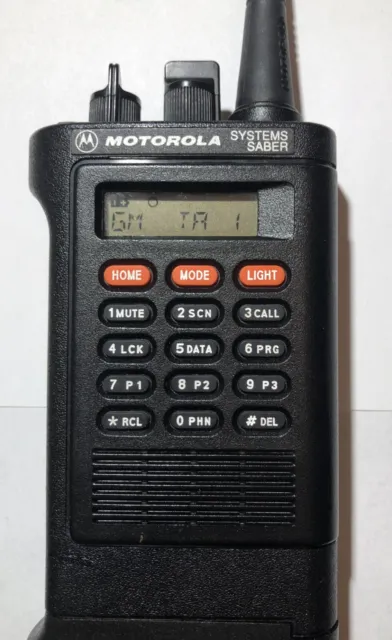 Motorola Systems Saber III UHF GMRS / FRS Radio H44TUK5170CN 440-470 Mhz