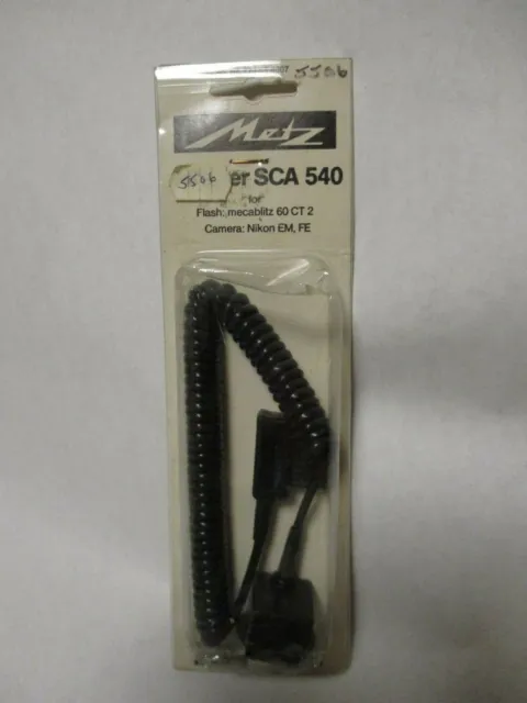 Metz SCA 540 Nikon FE & EM dedicated module for 60CT 2 flash. New old stock