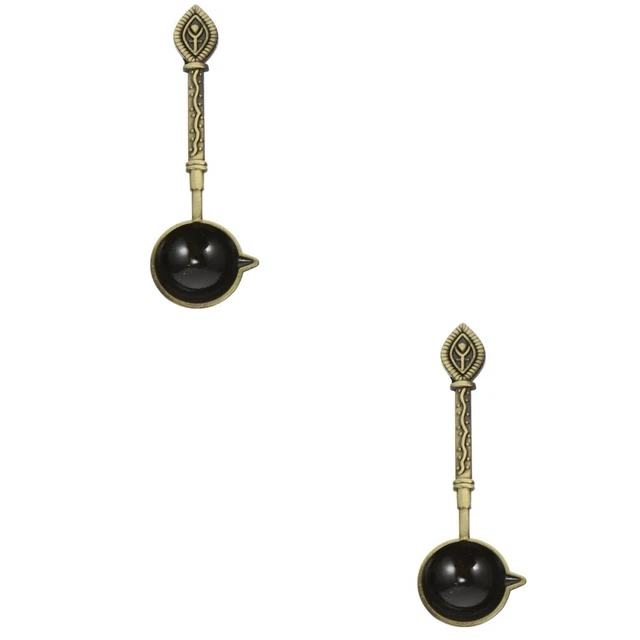 2 Pcs Wachs Löffel Löffel Zum Schmelzen Von Siegellack Mode Buchstabe