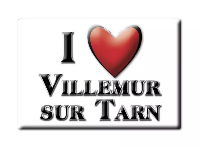 Villemur Sur Tarn, Haute Garonne, Occitanie - Magnet France Souvenir Aimant