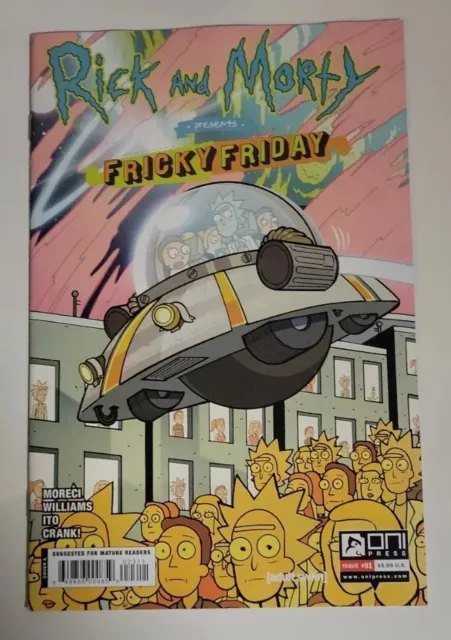 Rick And Morty Presents Fricky Friday #1 10/2023 Nm/Nm- Cover A Oni Press