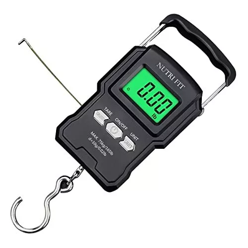 Luggage Weight Scale Fish Weighing Scales Digital Handheld Suitcase Weigher with