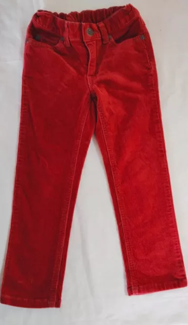 Pumpkin Patch Girls Size 4 Red Corduroy Jeans