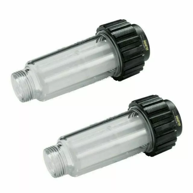 2x Wasserfilter für Kärcher Kränzle Karcher K2 K3 K4 K5 K6 K7 mit 3/4" Gewinde