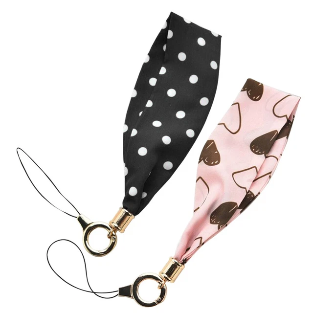 2 piezas correa de muñeca para teléfono celular