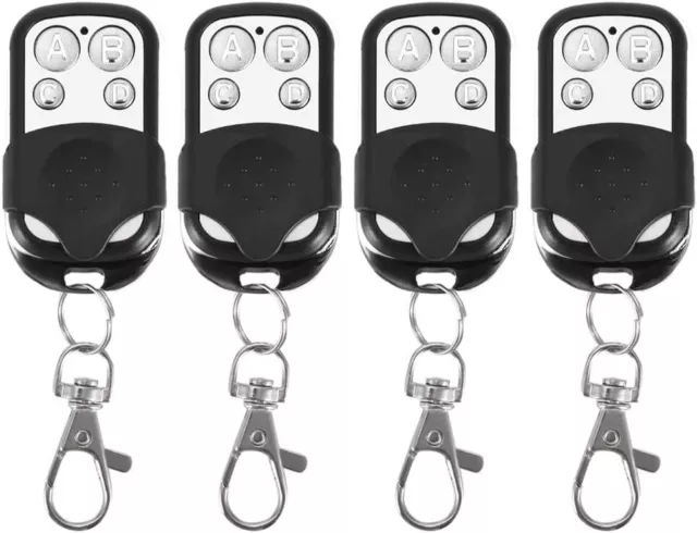 Key Fob,Key Cover Fob Replacemen,4pcs Universal Cloning Wireless Remote Control