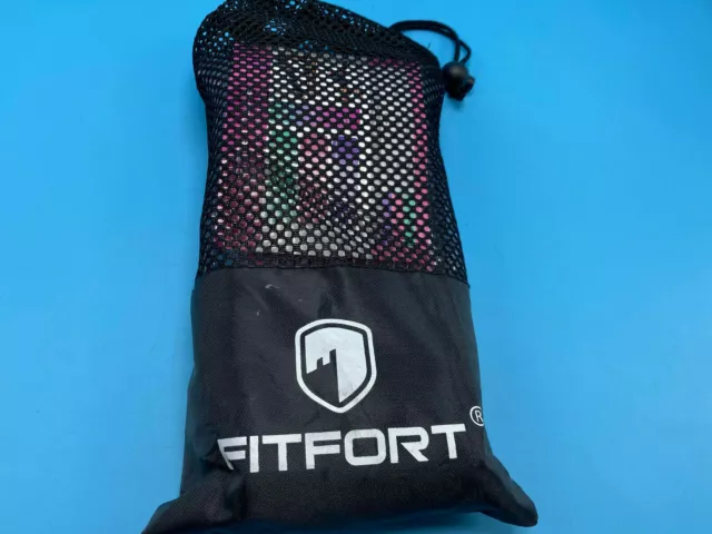 2 NEW FITFORT Hip Resistance Exercise Bands  Heavy & Medium Strength