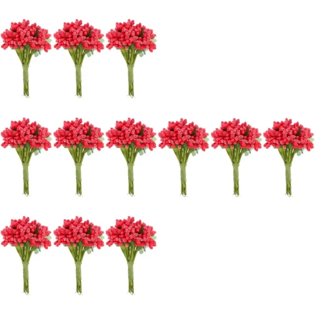 576 Pcs Simulation Small Bouquet Decorative Flowers Candy Box