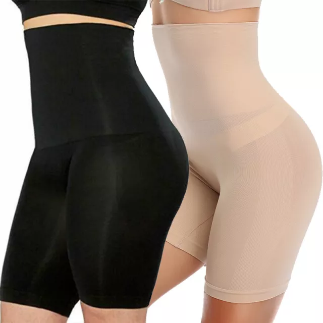 Women High Waist Shapewear Tummy Control Body Shaper Panties Butt Lift  Underwear
